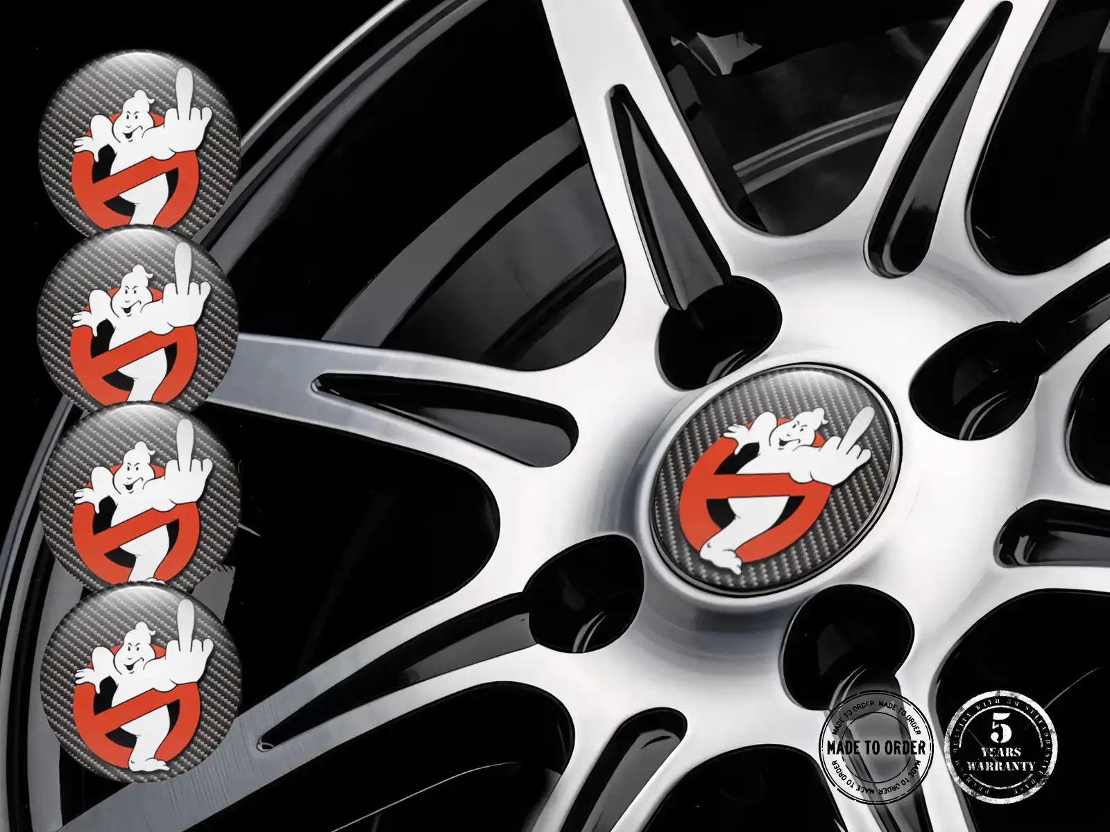 Calcomanías Bombadas Custom Carrera Onda Extrema